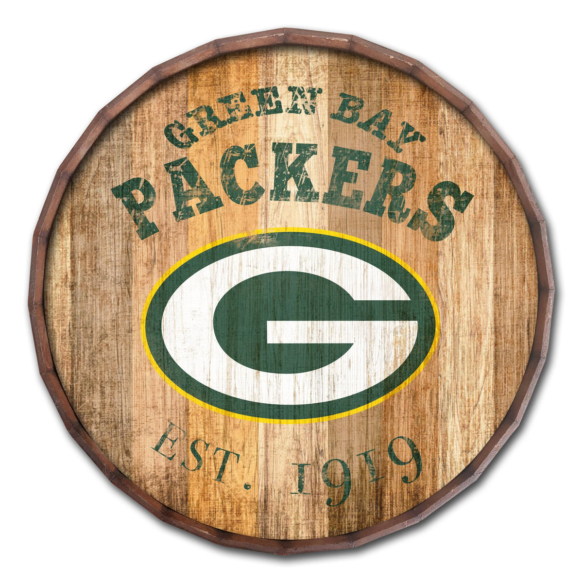 Green Bay Packers 24x22 Barrel Top U787