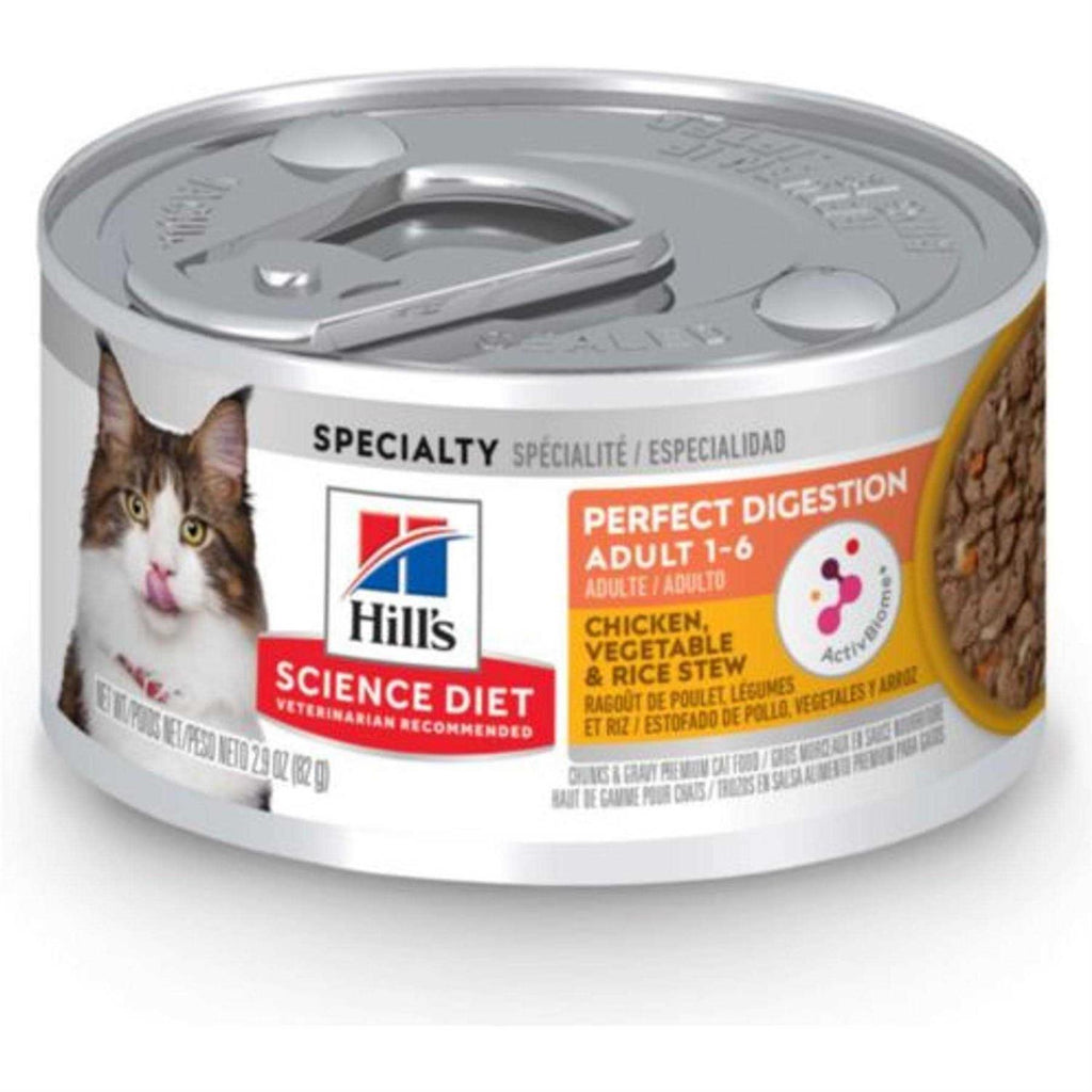 Chicken Vegetable & Rice Stew Adult Canned Cat Food H170591
