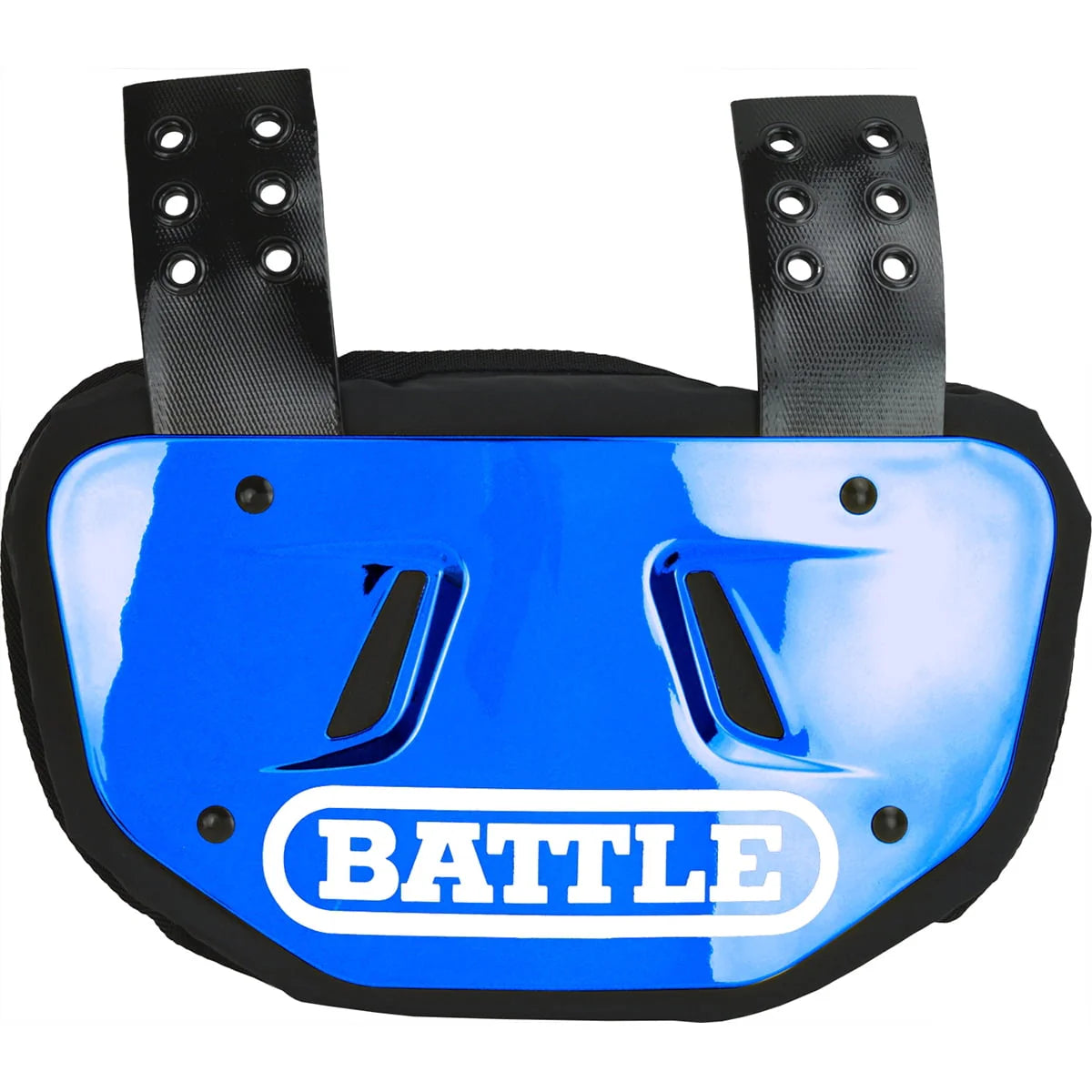 Youth Chrome Protective Football Back Plate Blue I924234
