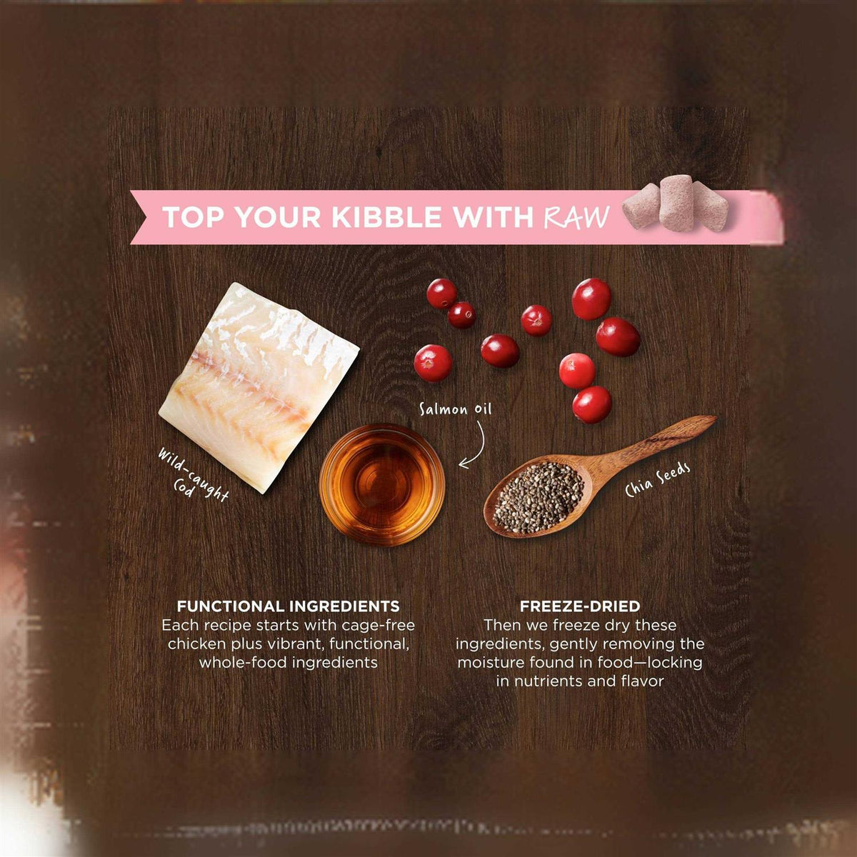 Freeze-Dried Grain-Free Dog Food Topper R5901