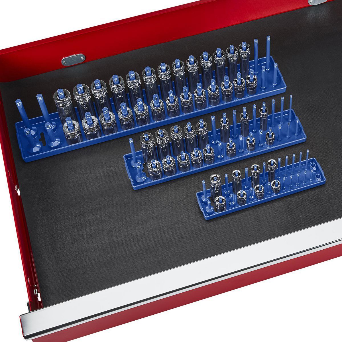 3 Piece Metric Socket Tray Y686