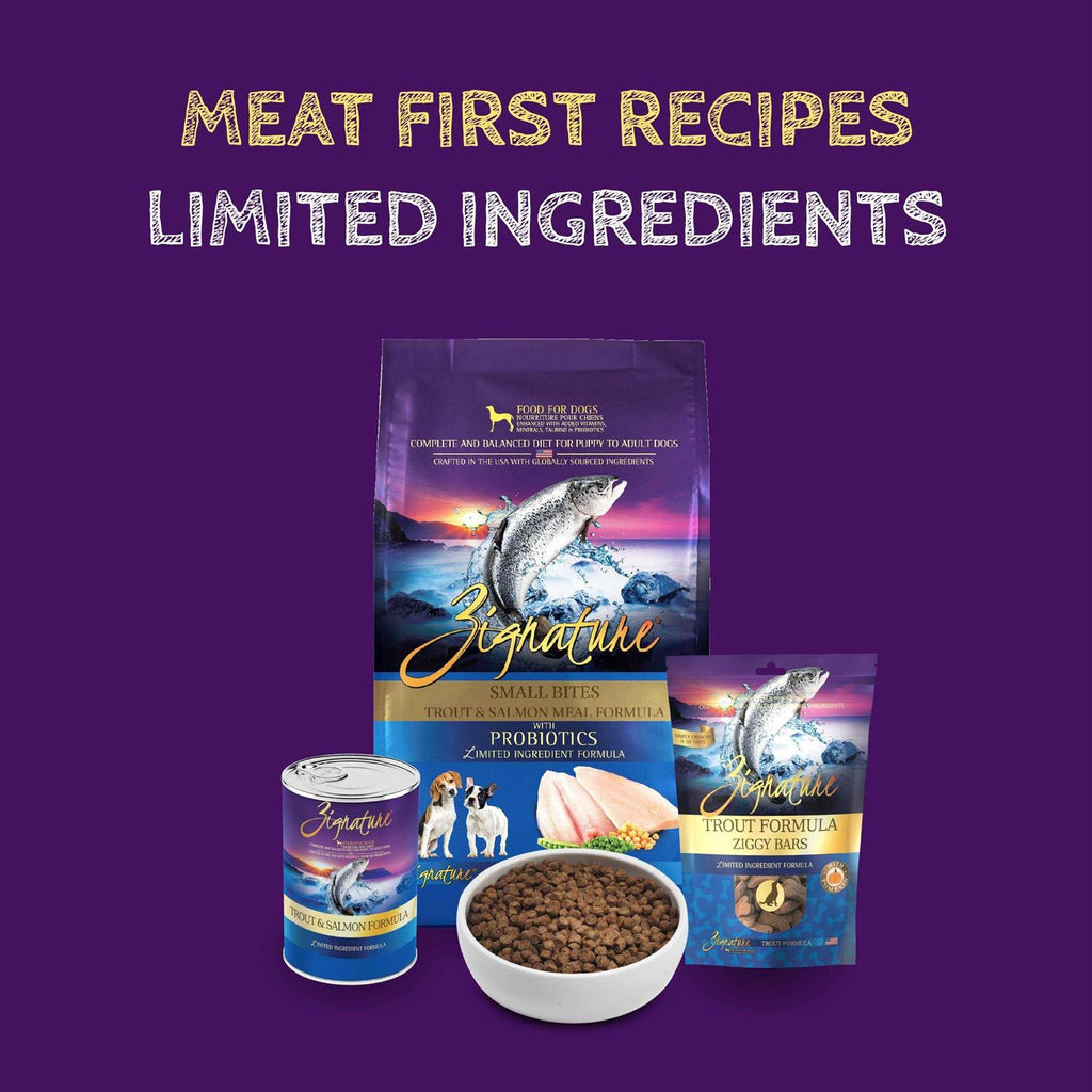 Dry Dog Food Trout & Salmon Formula Small Bites Z266382