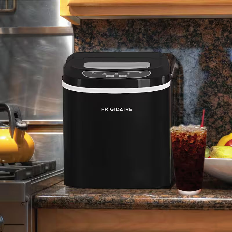 Black Freestanding Ice Maker M302