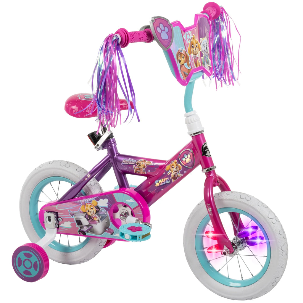 12-inch Girls' Training Wheel Bike, Pink I562