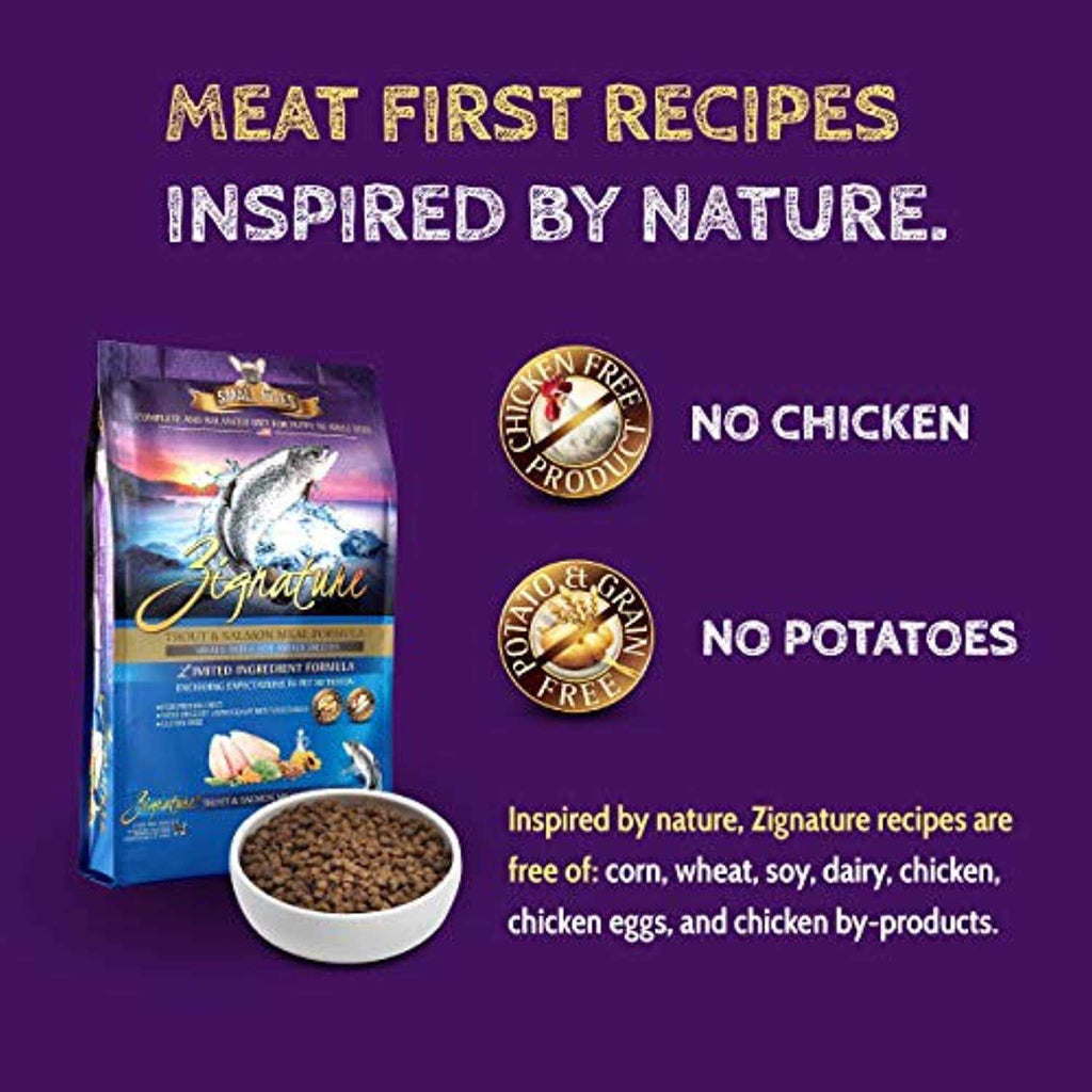 Dry Dog Food Trout & Salmon Formula Small Bites Z266382