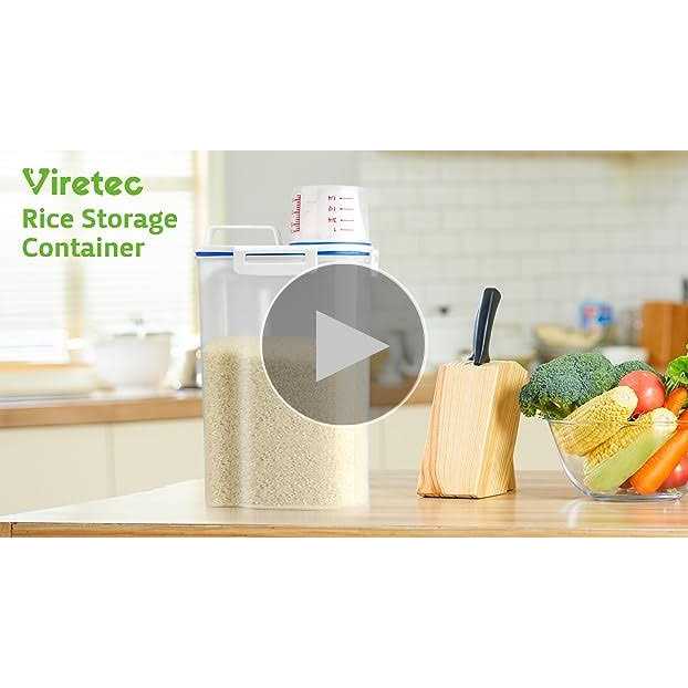 Rice Airtight Storage Container 3 to 5lbs U7546