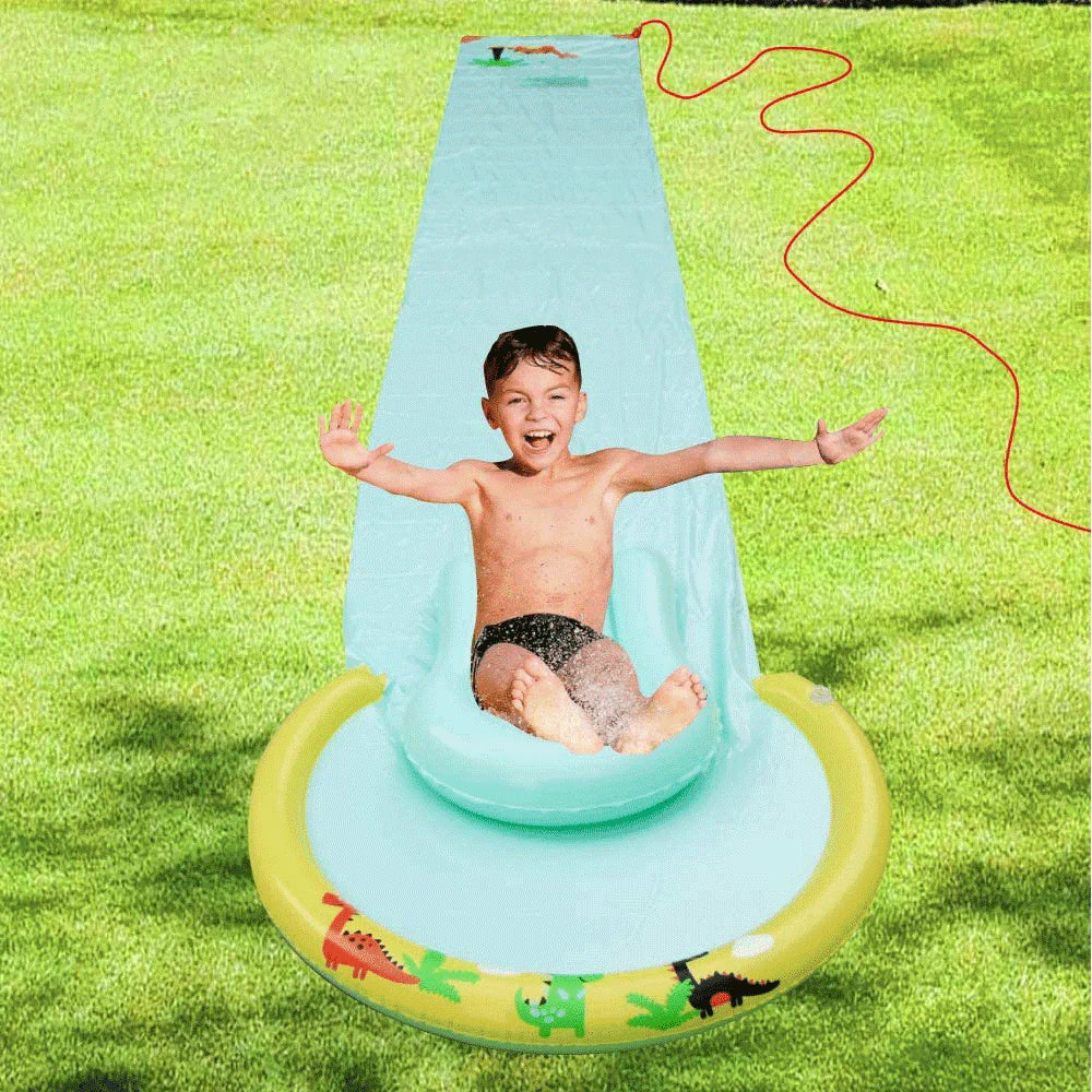Water Slip and Slide with Body Board and Hose Attachment S8837
